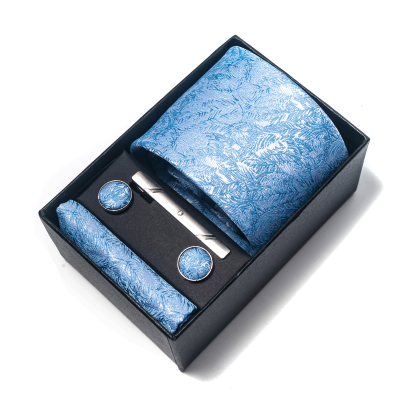 Neck Tie Set Box - Venda quente 8 cm gravata lenço