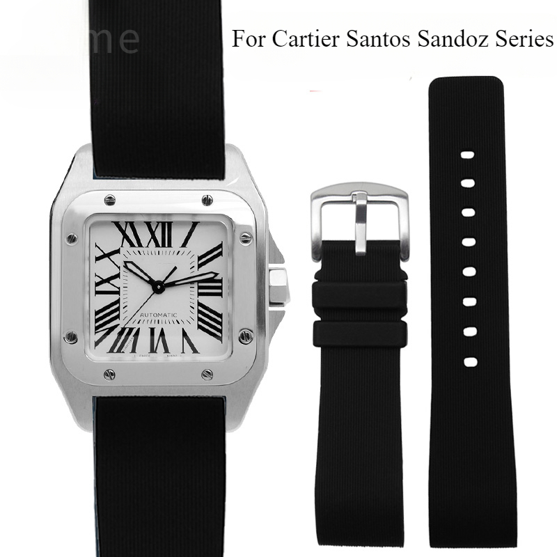Men'S Accessories Cartier - Pulseira de relógio de silicone azul