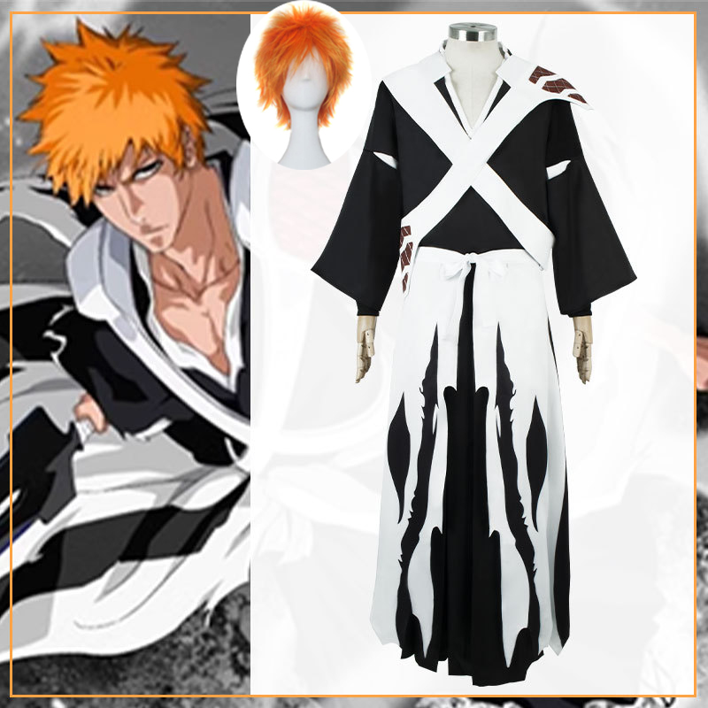Peruca de cosplay do personage - Men'S Kimono Accessories avaliação e preço