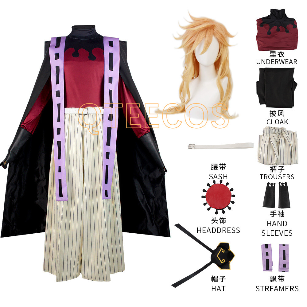 Fantasia de cosplay demon slay - Men'S Kimono Accessories avaliação e preço