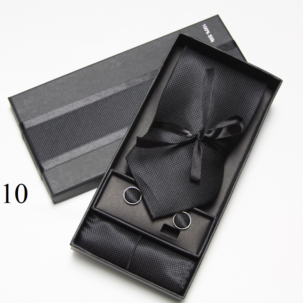Conjunto de Gravatas Sólidas,  - Neck Tie Set Box avaliação e preço