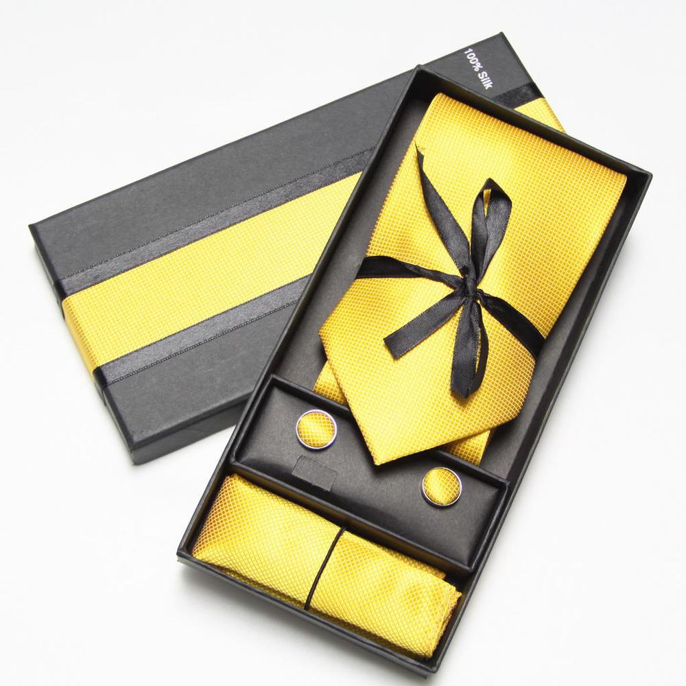 Conjunto de Gravatas Sólidas,  - Neck Tie Set Box avaliação e preço