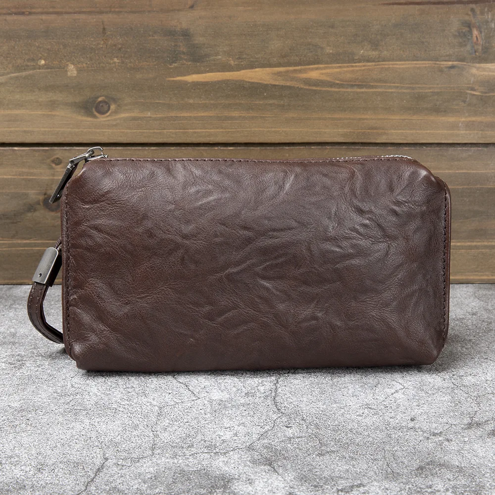 Bolsa de embreagem de couro do - Travel Organizer Men avaliação e preço