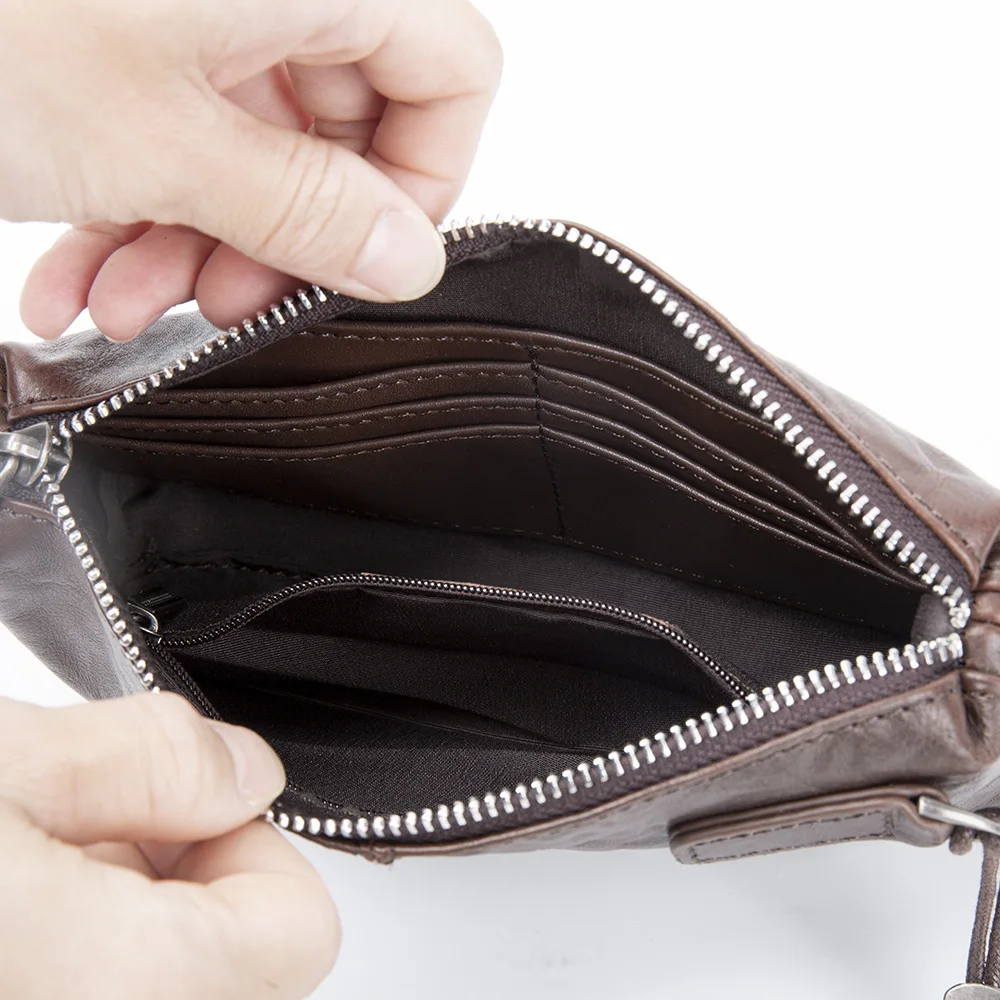 Bolsa de embreagem de couro do - Travel Organizer Men avaliação e preço