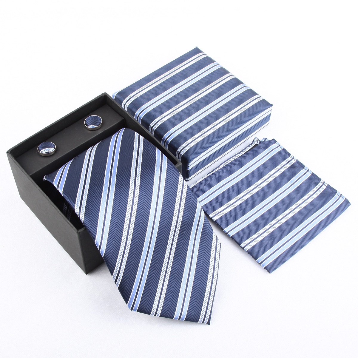 Conjunto de Gravata, Lenço de  - Neck Tie Set Box avaliação e preço