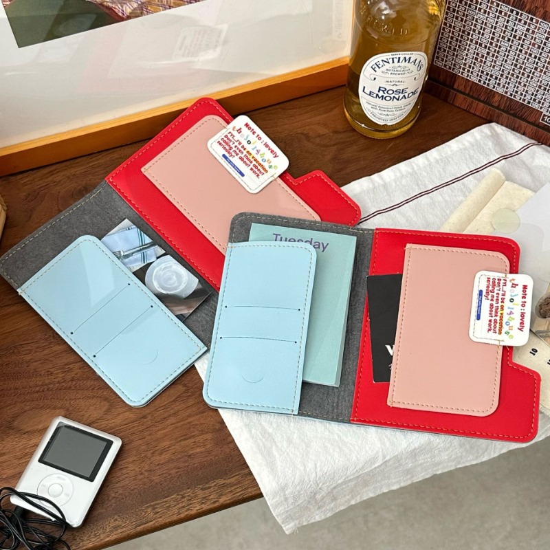 Ins bloco de cores porta-passa - Travel Organizer Men avaliação e preço