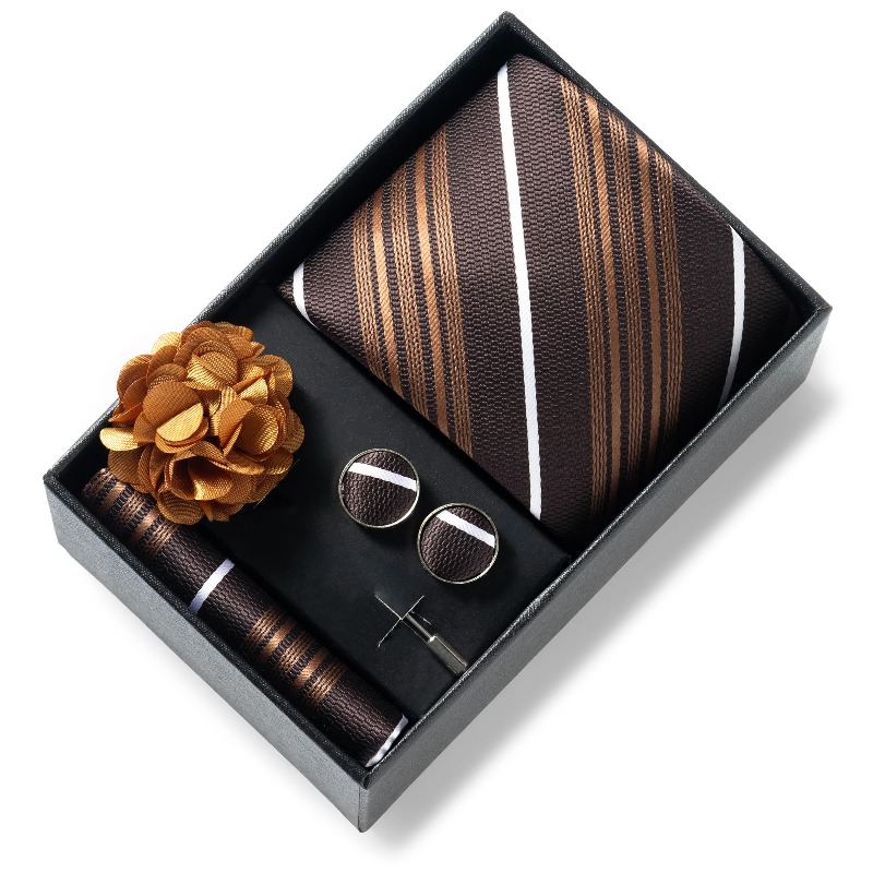Caixa de Presente Luxuosa e El - Neck Tie Set Box avaliação e preço