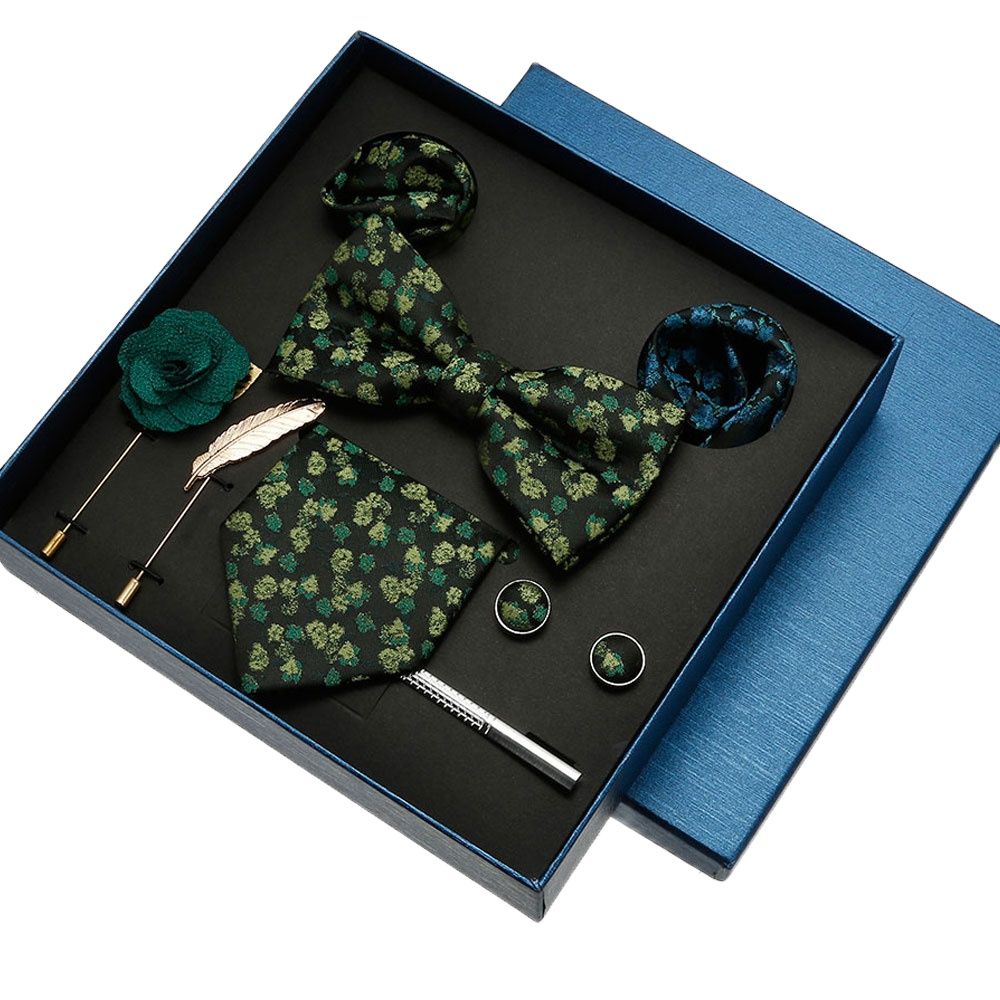 Gravata de seda luxuosa para h - Neck Tie Set Box avaliação e preço