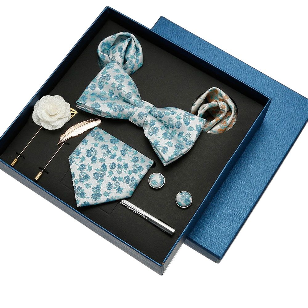 Gravata de seda luxuosa para h - Neck Tie Set Box avaliação e preço