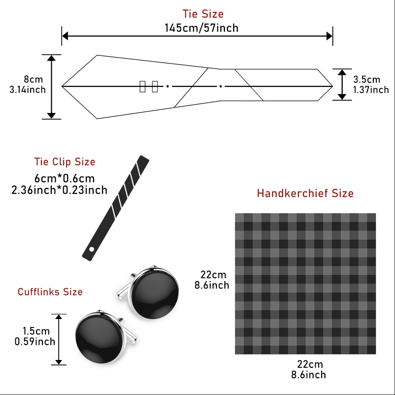 Venda quente 8 cm gravata lenç - Neck Tie Set Box avaliação e preço