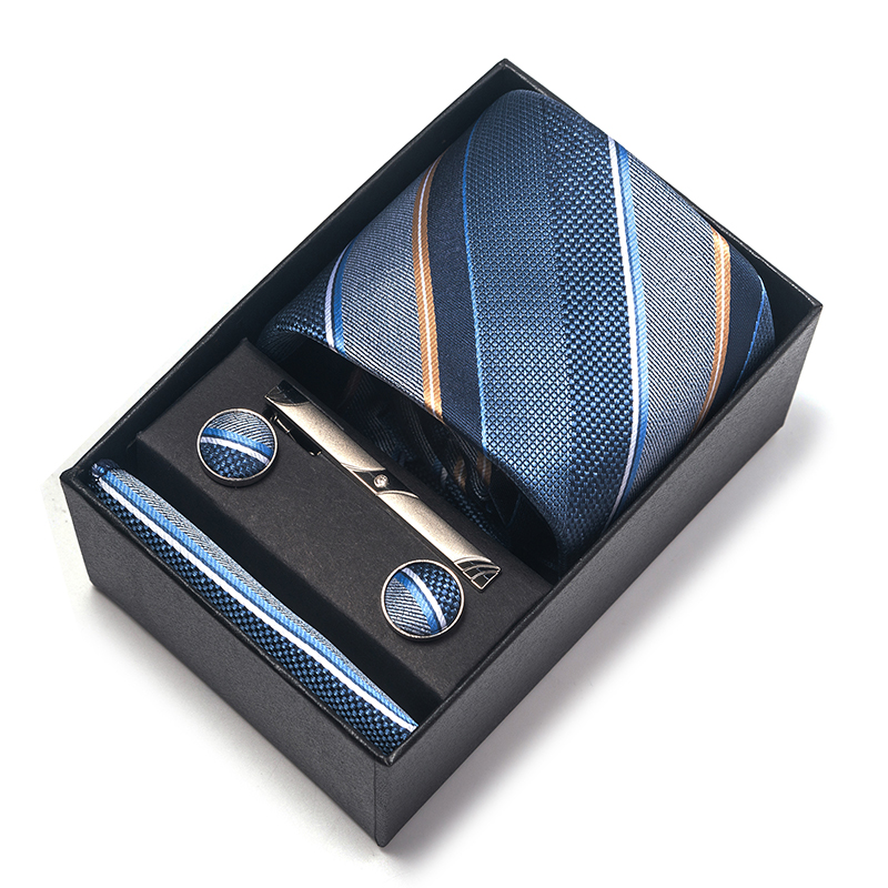 Venda quente 8 cm gravata lenç - Neck Tie Set Box avaliação e preço