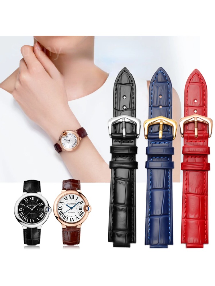 Pulseira de relógio de couro g - Men'S Accessories Cartier avaliação e preço