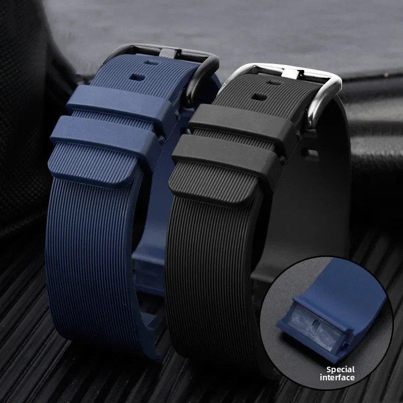 Pulseira de relógio de silicon - Men'S Accessories Cartier avaliação e preço