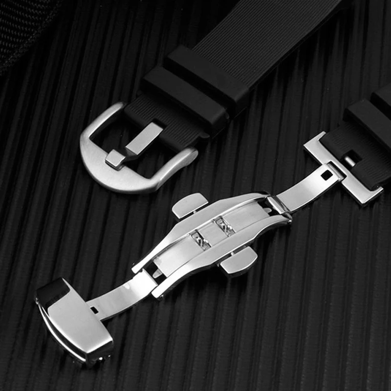 Pulseira de relógio de silicon - Men'S Accessories Cartier avaliação e preço