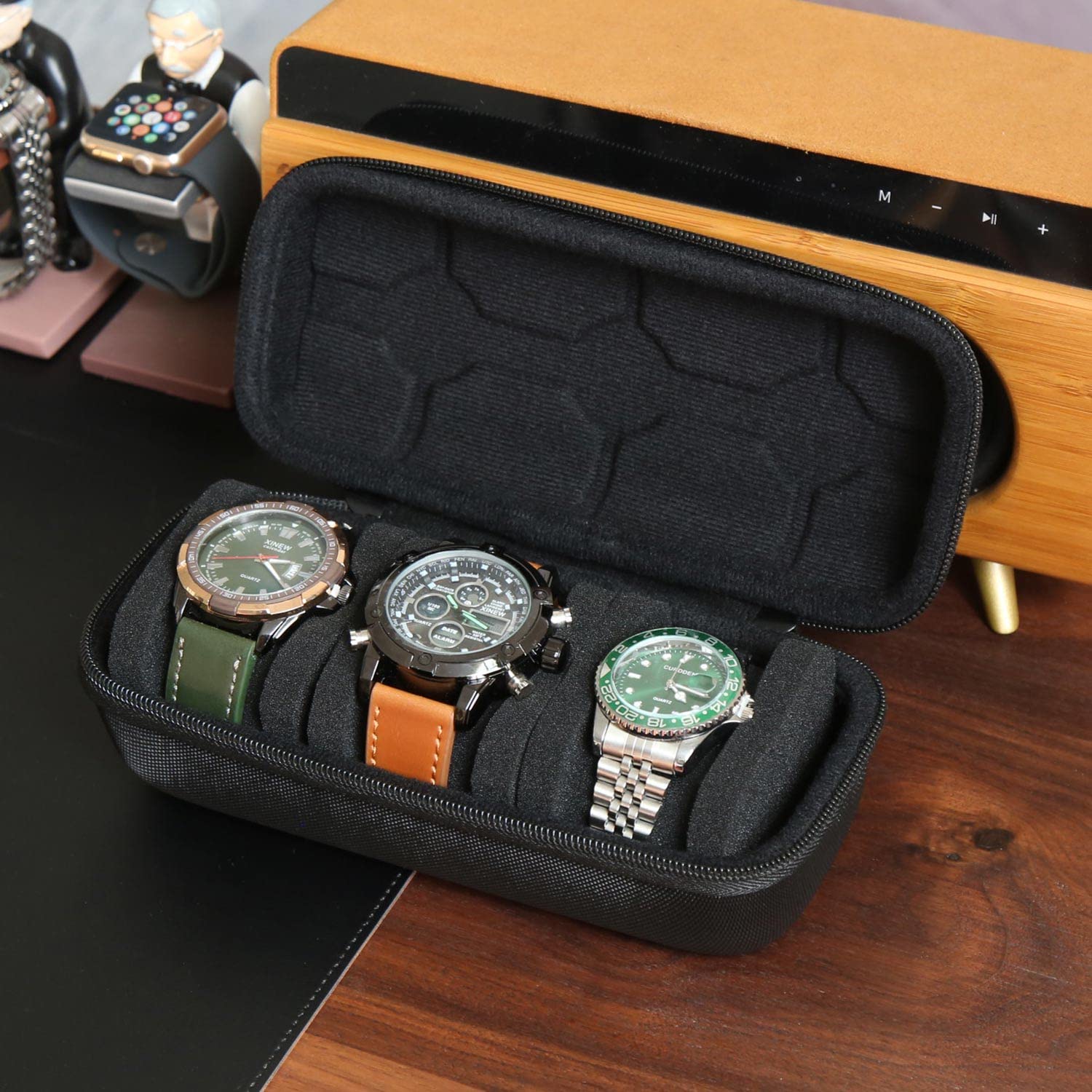 Organizador de caixa de relógi - Travel Organizer Men avaliação e preço