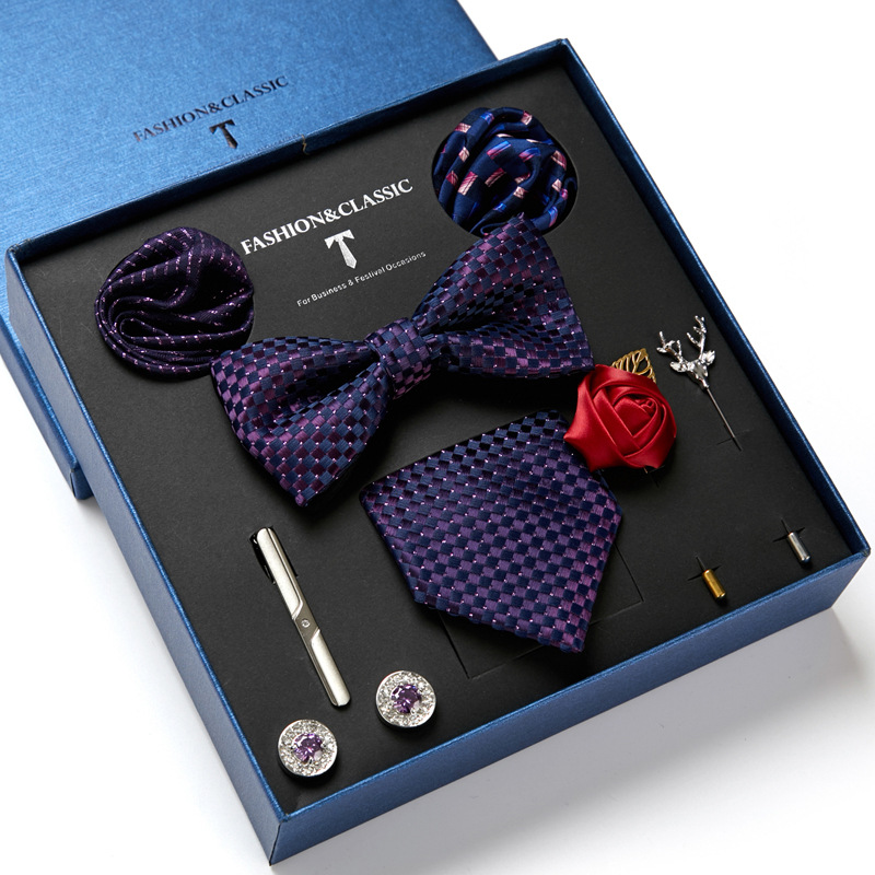 Verde masculino gravata caixa  - Neck Tie Set Box avaliação e preço