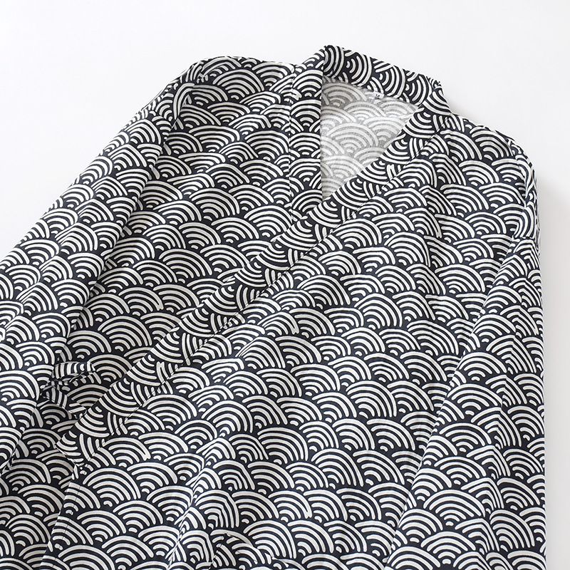 Roupão de gaze de algodão puro - Men'S Kimono Accessories avaliação e preço