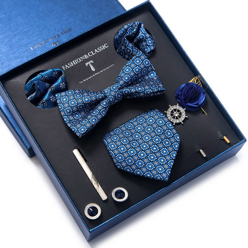 Atacado clássico casamento pre - Neck Tie Set Box avaliação e preço