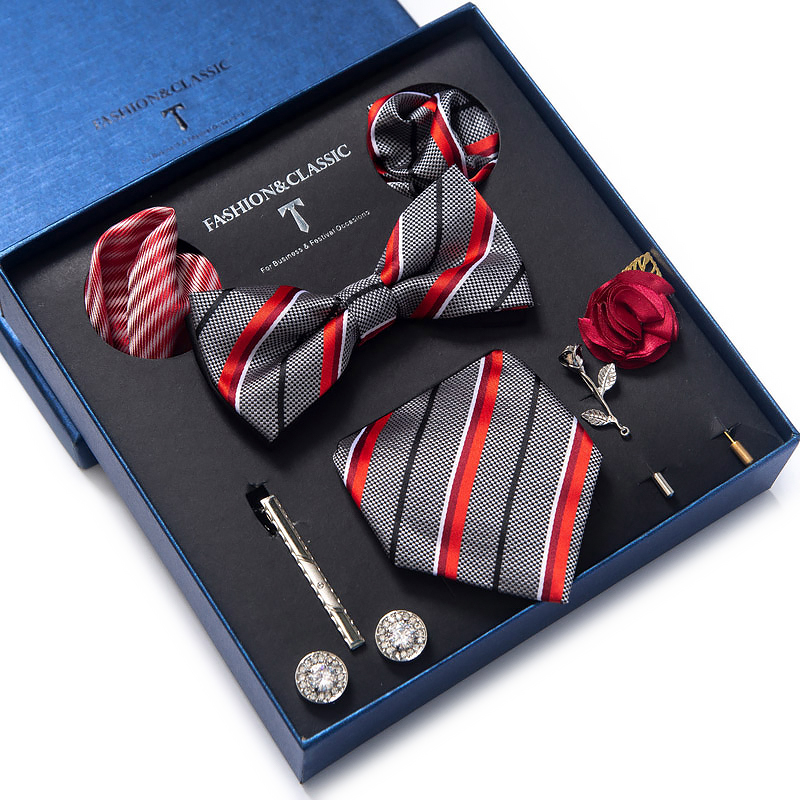 Atacado clássico casamento pre - Neck Tie Set Box avaliação e preço